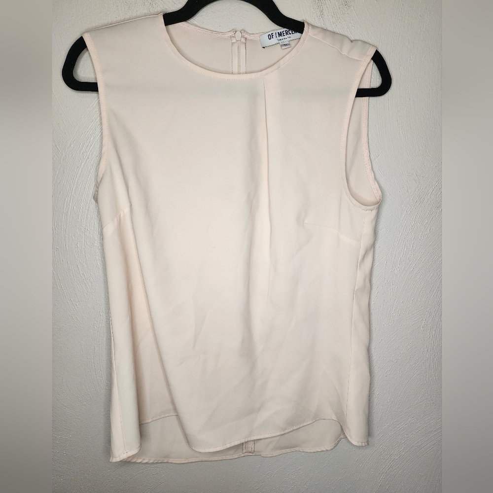 Of mercer new york sleeveless Morris blouse